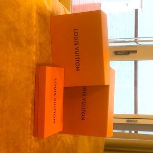 Louis Vuitton boxes